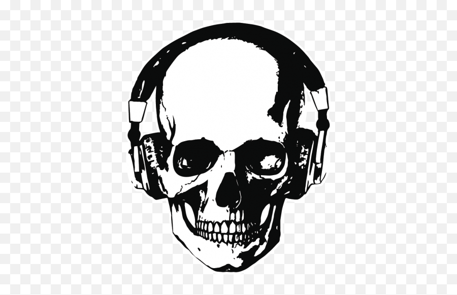 Imagenes De Calaveras Png 5 Image - Skull With Headphones,Calavera Png