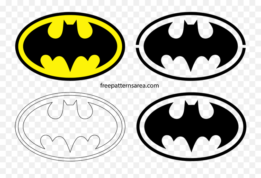 Batman Logo Vector 4 - Free Download Batman Logo Vector Png,Pictures Of Batman Logo