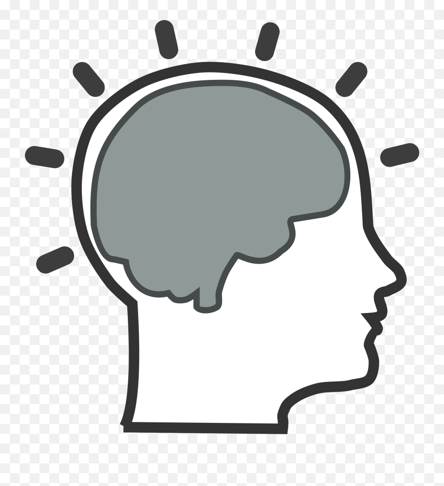 Mind Clipart Png - Brain In Head Clipart,Cartoon Brain Png