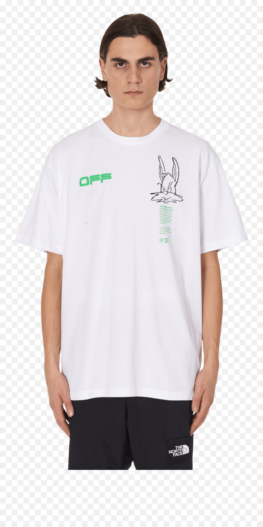 Harry The Bunny Over T - Shirt Off White Harry The Bunny T Shirt Png,Off White Logo Png