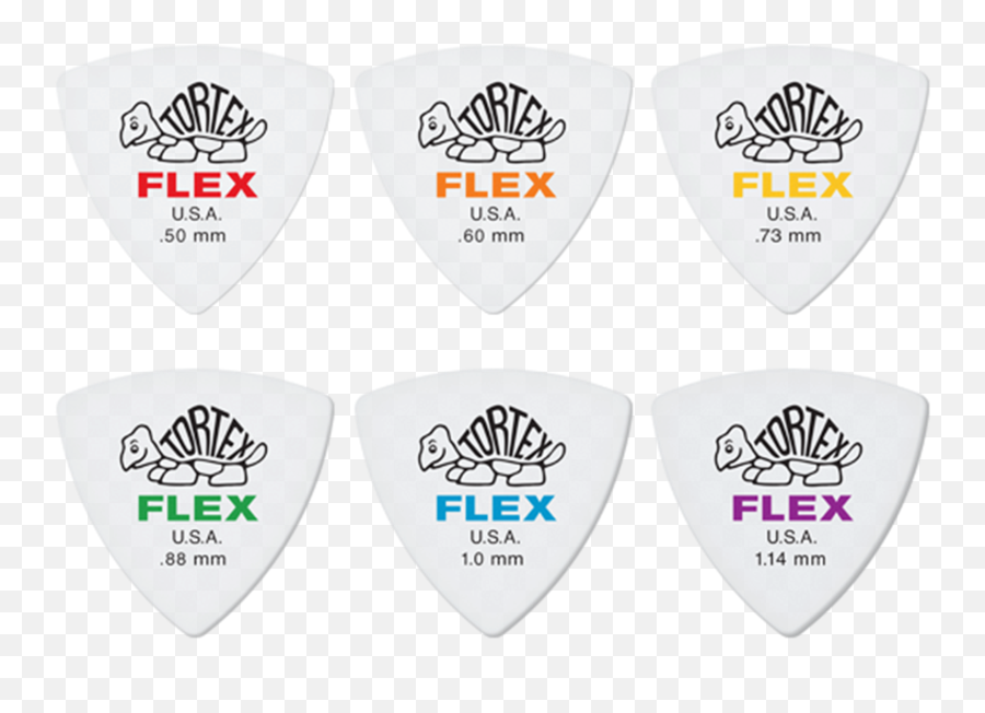 Dunlop 456 Tortex Flex Triangle Guitar Picks 72 Pack - 50mm Dunlop Tortex Png,Guitar Pick Png