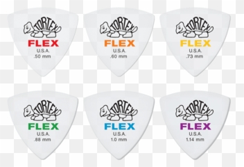 Dunlop 456 Tortex Flex Triangle Guitar Picks 72 Pack - 50mm Dunlop Tortex Png,Guitar Pick Png