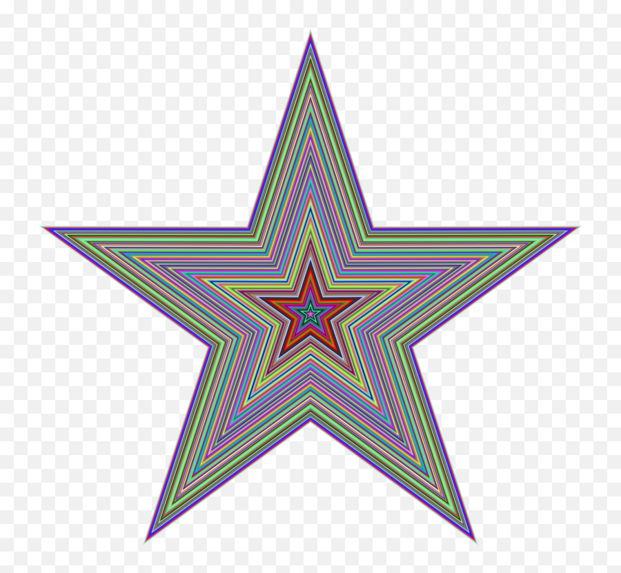 Pink Star Symmetry Png Clipart - Spetsnaz Symbol,Migos Png