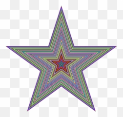Pink Star Symmetry Png Clipart - Spetsnaz Symbol,Migos Png