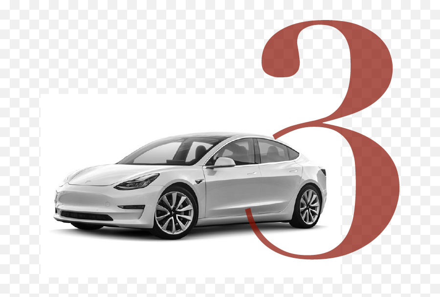 Rsx3 - Tesla Model 3 Png,Tesla Model 3 Png