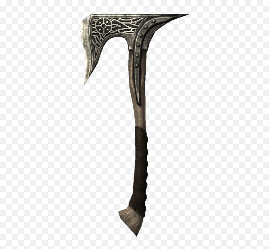 Top 10 Best War Axes In Skyrim - Qtoptens Fantasy Viking Battle Axe Png,Battle Axe Png