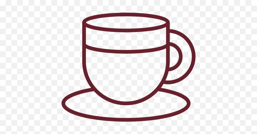 Cup Of Coffe Stroke - Transparent Png U0026 Svg Vector File Coffee Icon Transparent Background,Coffe Png