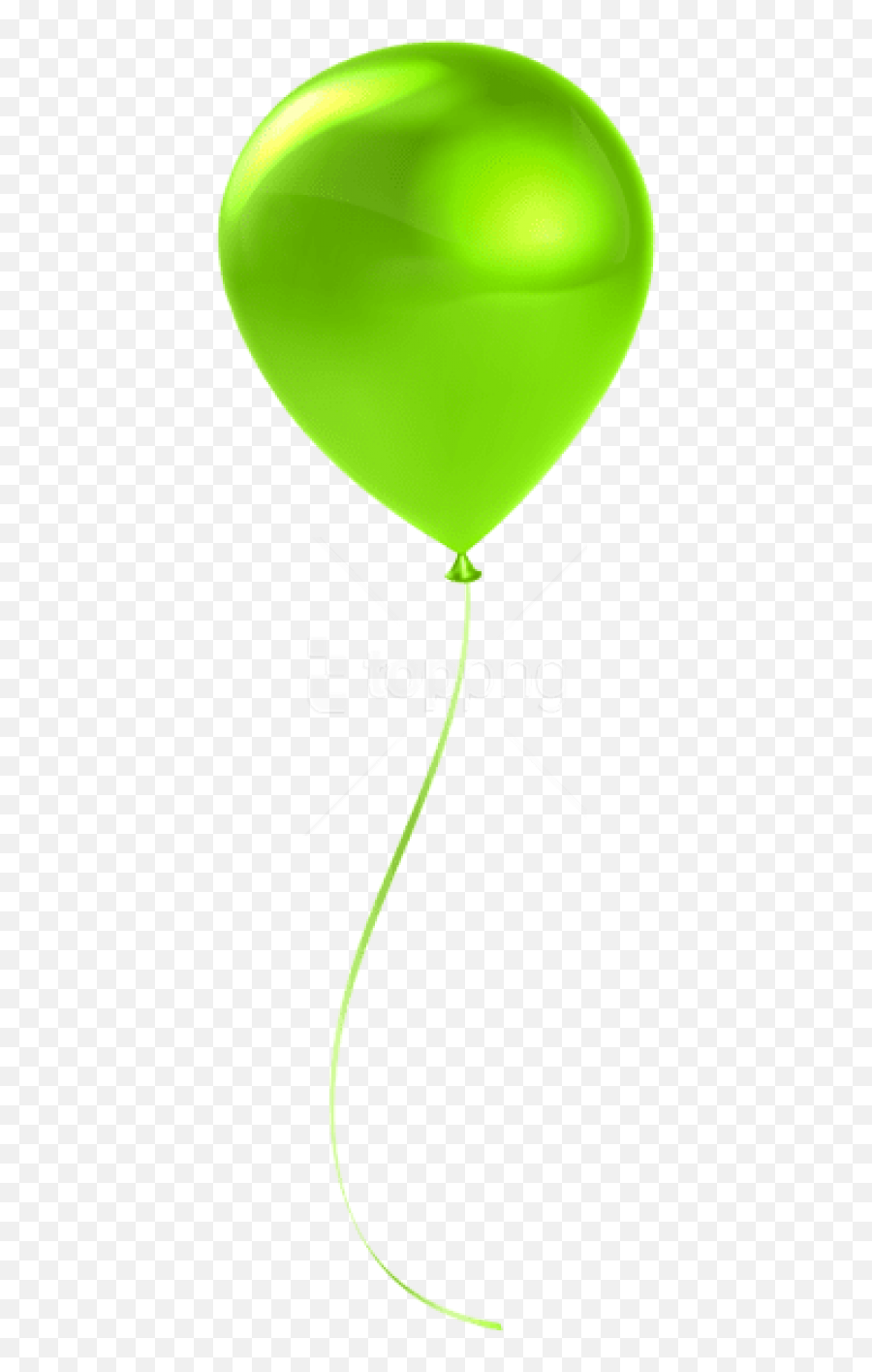 Download Free Png Single Lime Balloon Transparent - Lime Green Balloon Png,Balloon Png Transparent Background