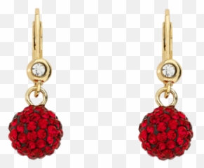 Molly Glitz 14k Gold Overlay Childrenu0027s Crystal Ball - Solid png