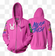 Overwatch Ultimate D - Va Hoodie png