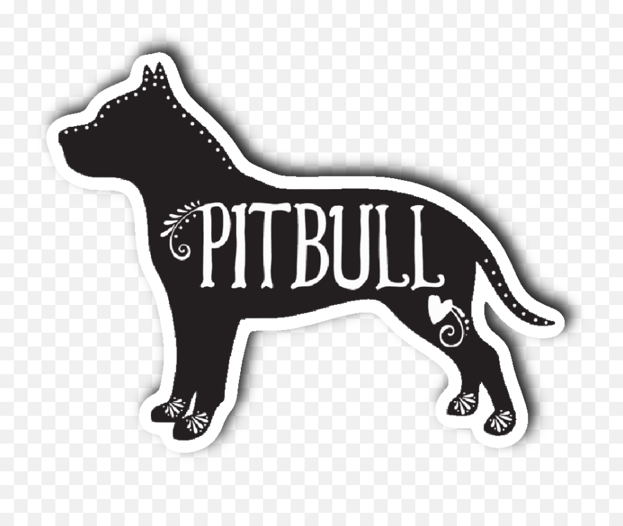 Download Hd Pitbull Sticker - Pit Bull Transparent Png Image Ancient Dog Breeds,Pit Bull Png