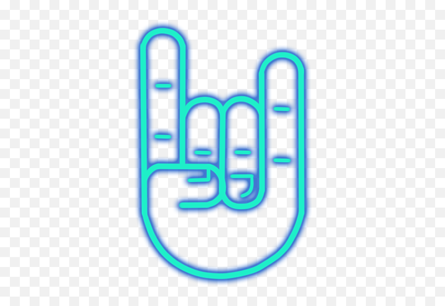 Rock - Rock Hand Emoji Blue,Praying Hands Emoji Png