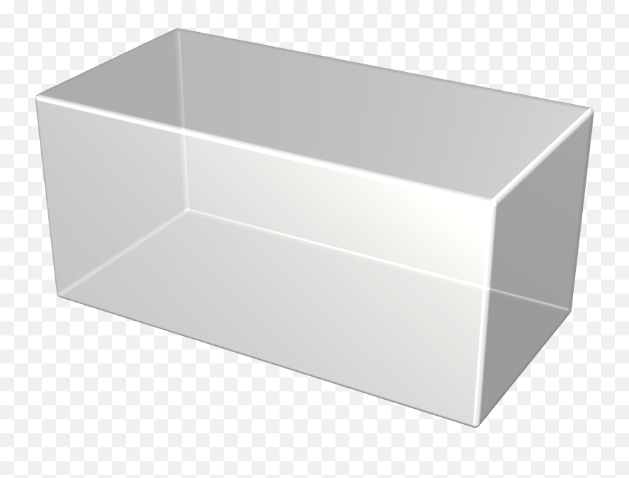 High Resolution Renderings Of Transparent Boxes - 3d Rectangle Transparent Background Png,Grey Rectangle Png