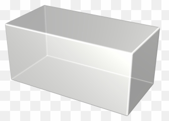 High Resolution Renderings Of Transparent Boxes - 3d Rectangle Transparent Background png