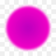 Fuzzy Pink Circle 2 Clip Art - Circulo De Color Fucsia Png,Neon Circle Png