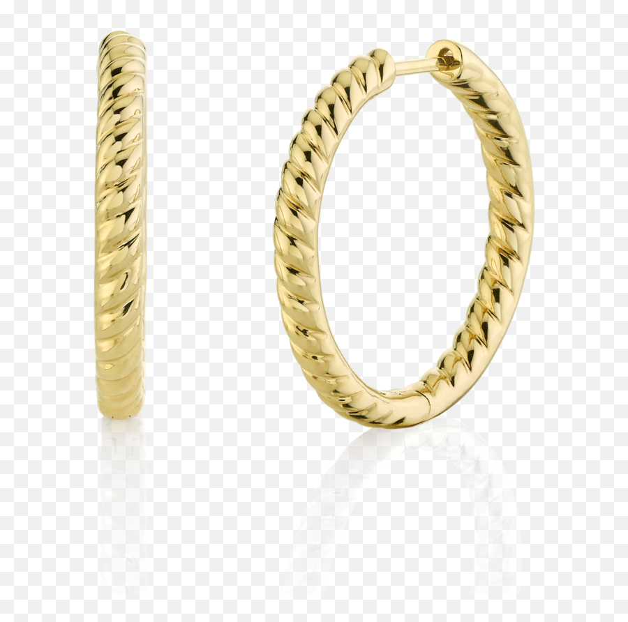 Zoe Braided Hoops - Solid Png,Hoop Earrings Png