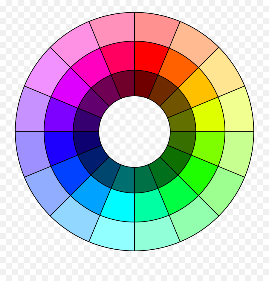 Color Wheel - Colour Wheel Clipart Png,Color Wheel Transparent