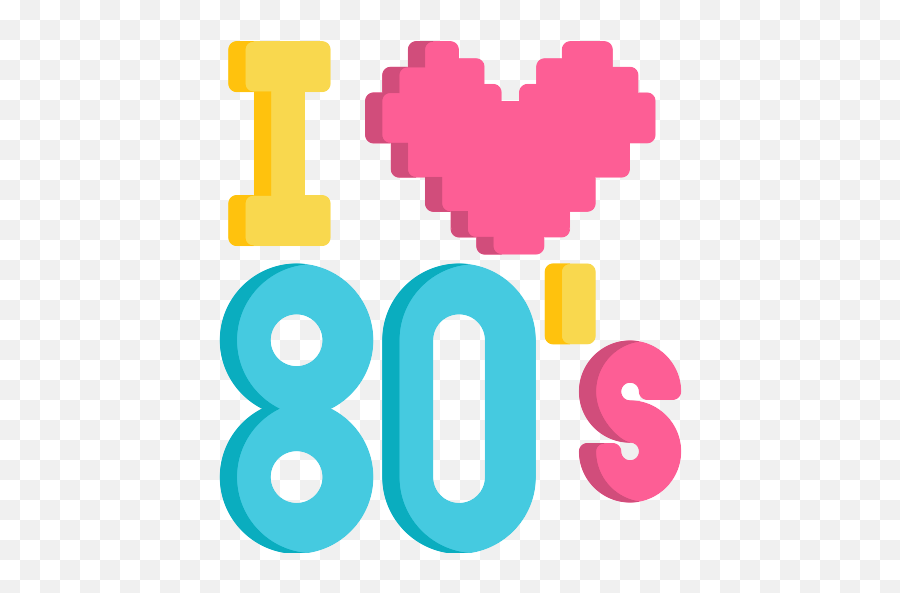 Eighties Decade Vector Svg Icon - Vertical Png,Eighties Icon