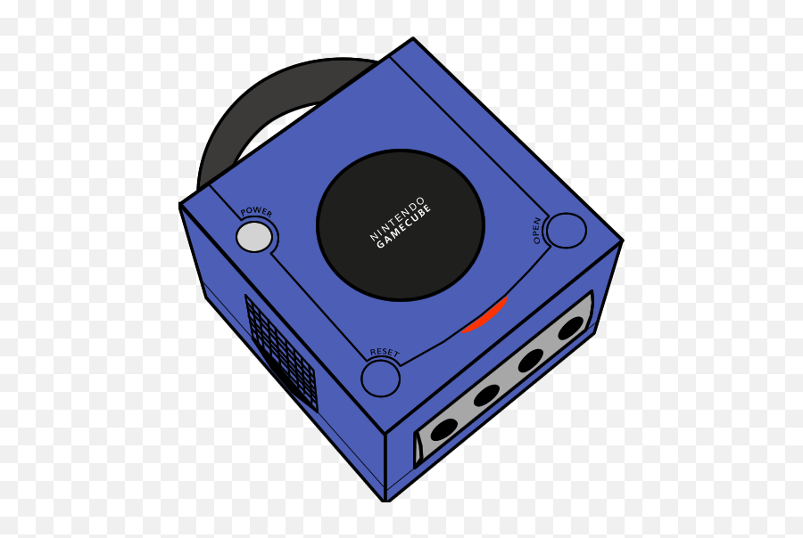 Download Gamecube Console By Peach - Gamecube Vector Png,Gamecube Icon Png