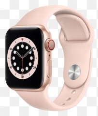 Apple Watch Series 6 Sport Band 40mm Gps Cellular O2 - Gold png