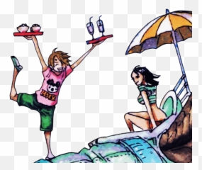 No Robin One Piece - Clip Art Png,Sanji Png