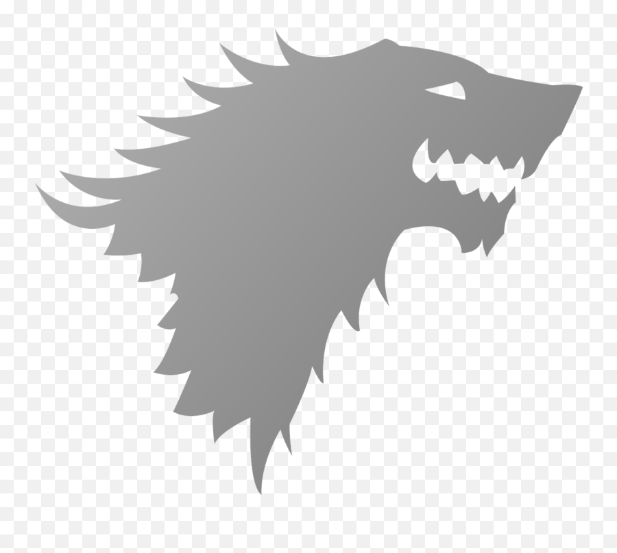House Stark Wolf Logo - Free Vector Graphic On Pixabay Game Of Thrones Rainmeter Png,Howling Wolf Icon