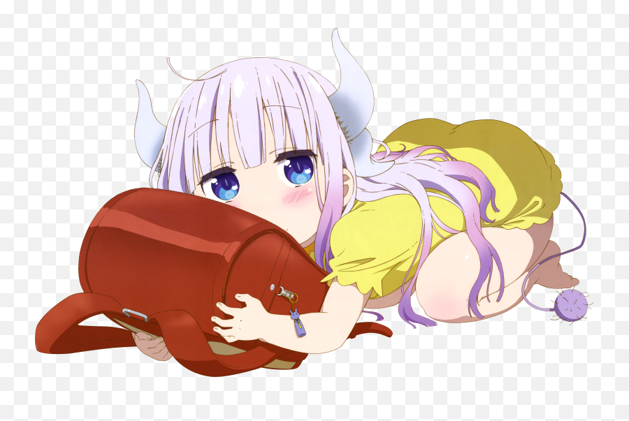 Kadowaki Miku Kobayashi - San Chi No Maid Dragon Kanna Kamui Png,Kanna Kamui Png