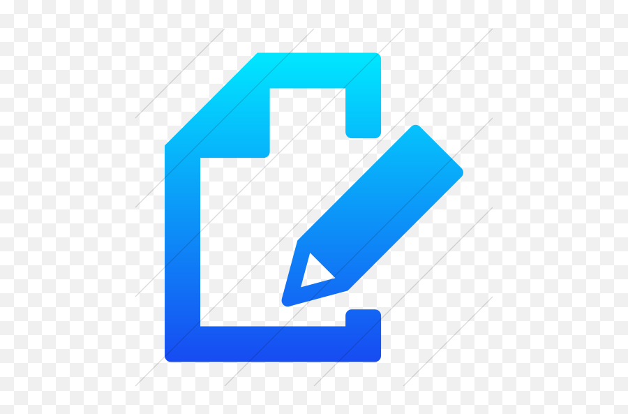 Simple Ios Blue Gradient Foundation 3 - Iphone Edit Blue Icon Png,Edit Icon Images