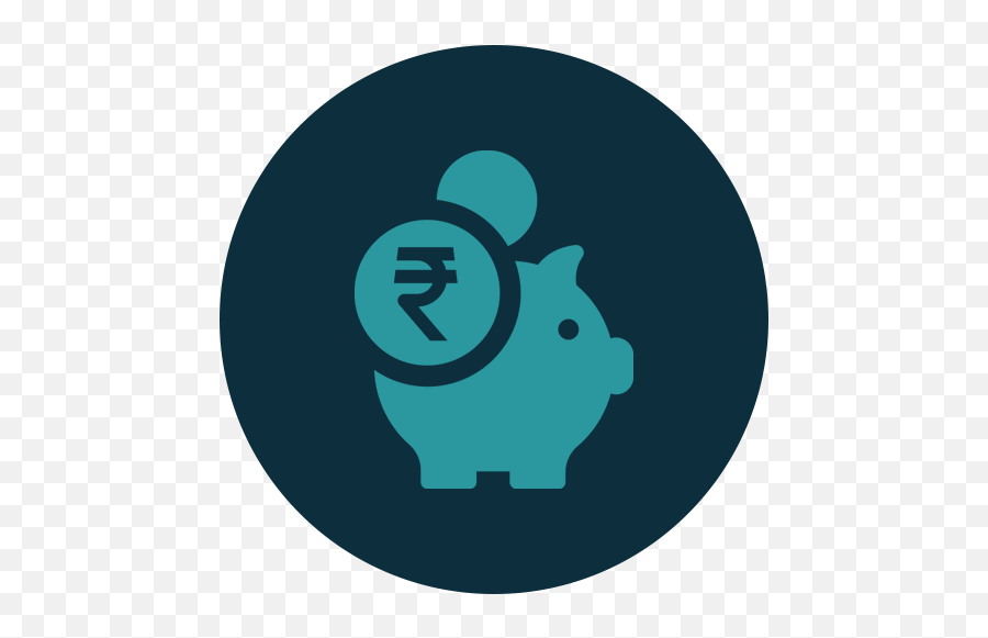 Recurring Deposit Calculator - Piggy Bank App Icon Black Png,Recurring Icon