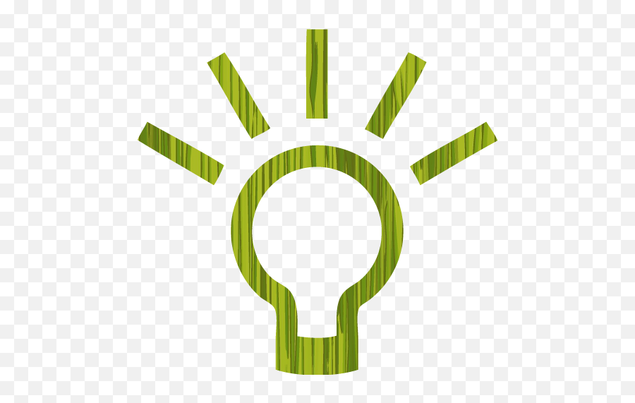 Sketchy Green Lightbulb 2 Icon - Grey Lightbulb Icon Png,Green Light Icon Png