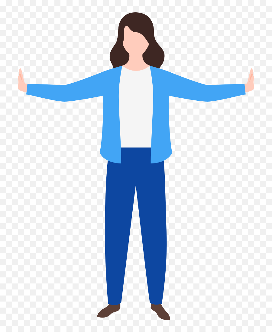 Human Hand Clipart Illustrations U0026 Images In Png And Svg - Standing,Human Icon Vector Png