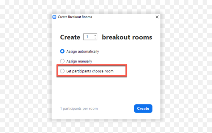 New Zoom Feature Self - Select Breakout Rooms Elearning Uab Maharashtra Family Garden Restaurant Png,Switch Rooms Icon