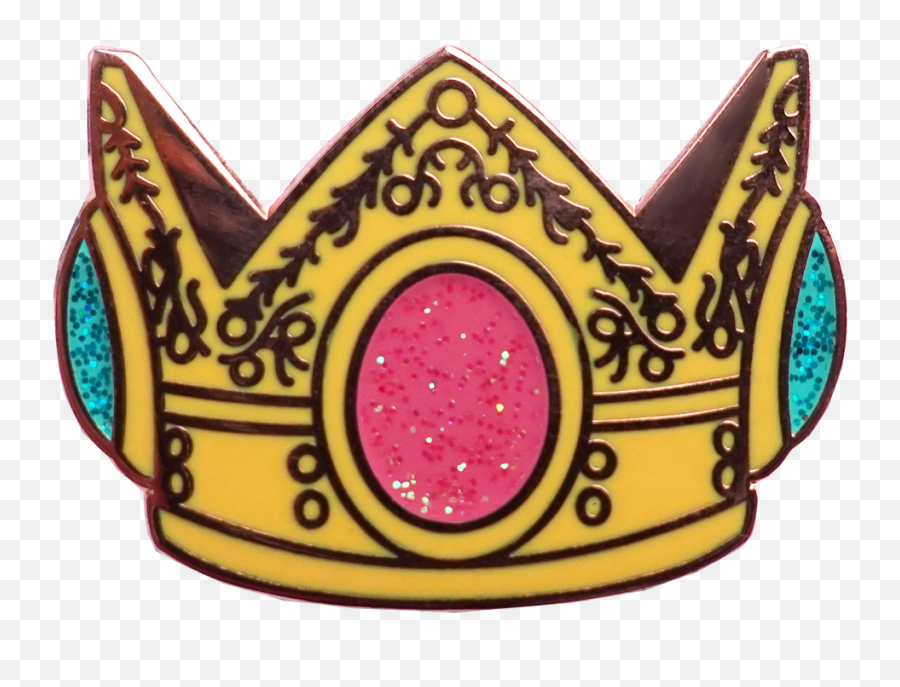 Peach Crown Pin Png Icon