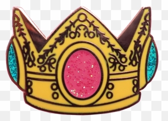 Peach Crown Pin Png