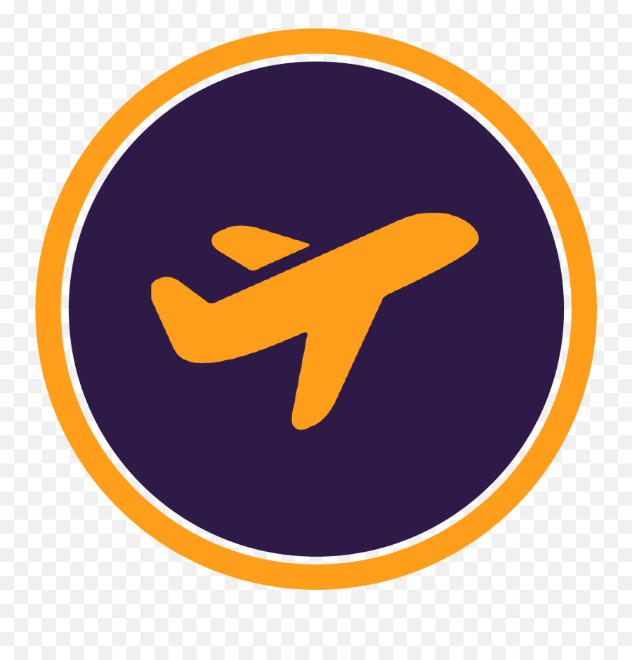 Plane Icon Small - Circle Full Size Png Download Seekpng Circle Transparent Airplane Icon,Small Icon
