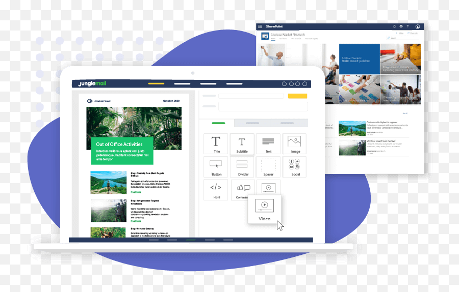 Junglemail Newsletter For Office 365 - Enovapoint Png,Office 365 Icon File