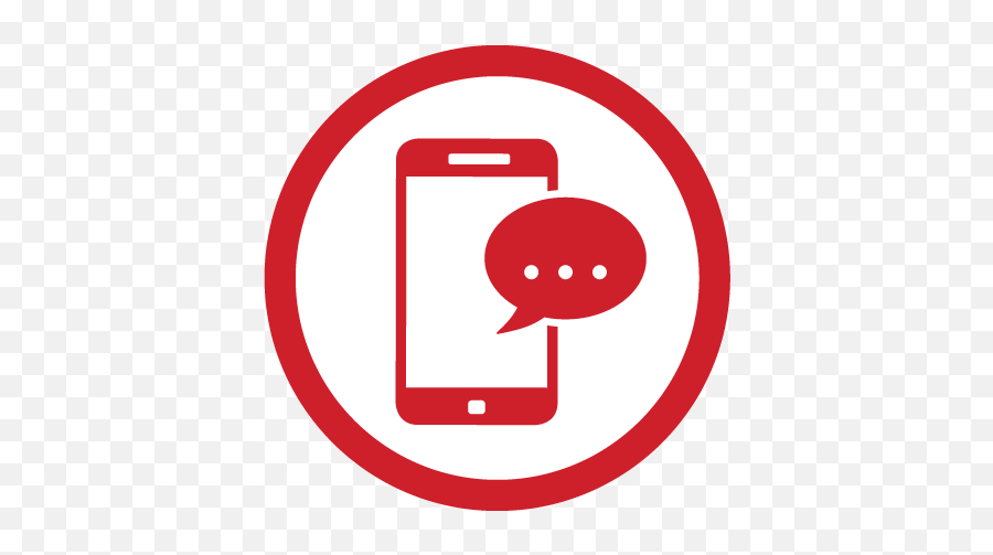 Contact Us - Icon Phone Message Vector Png,Red Cell Phone Icon