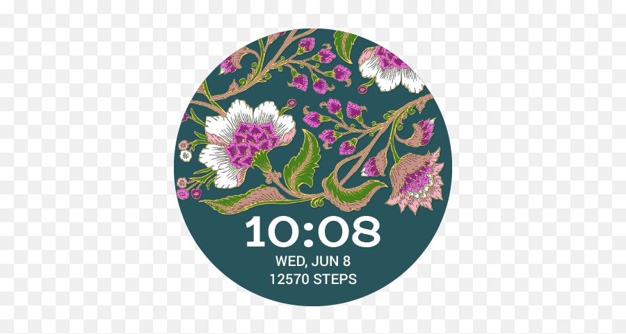 Wax Dye Flora Garmin Connect Iq - Language Png,Waxing Icon