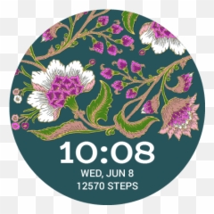 Wax Dye Flora Garmin Connect Iq - Language png