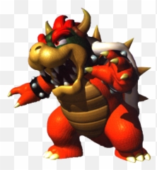 Super Mario 64 Bowser Delfino Plaza - Super Mario 64 Ds Png,Bowser Png