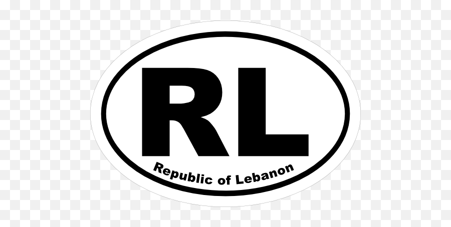 Republic Of Lebanon Rl Oval Magnet - Dot Png,Lebanese Flag Icon