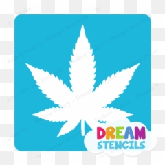 Hokey Pokey Dream Stencils Flowers Trees And Leaves - Silhouette Weed Leaf Png