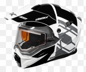 Ski Doo Modular 3 Helmet Electric Shieldquality Assurance - Castle X Cx950 Siege Red Double png