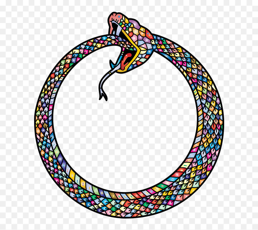 Snake Ouroboros Symbol - Free Vector Graphic On Pixabay Central Christian Church Png,Rmxp Snaker Icon