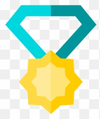 Medal Champion Award Winner Icon - Language png