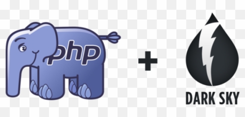 Weather Forecast In Php Library For Dark Sky Api - Php Programing Language Logo Transparent png