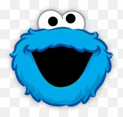 Cookie Monster Clipart Png Transparent - Full Size Face