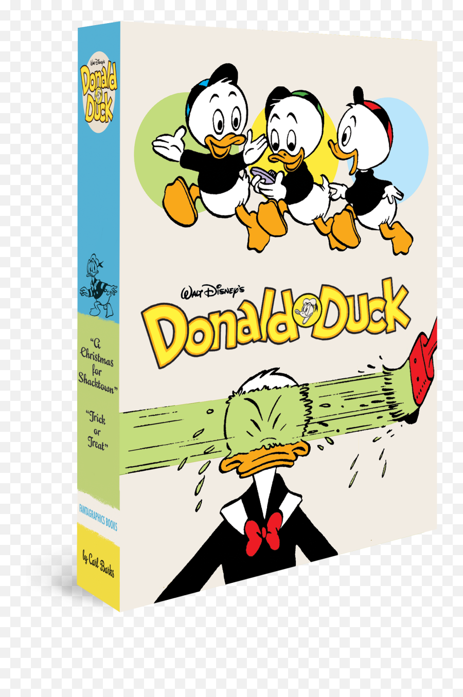 Walt Disneyu0027s Donald Duck Gift Box Set Christmas For Shacktown U0026 Trick Or Treat - Carl Barks Png,Donald Duck Transparent