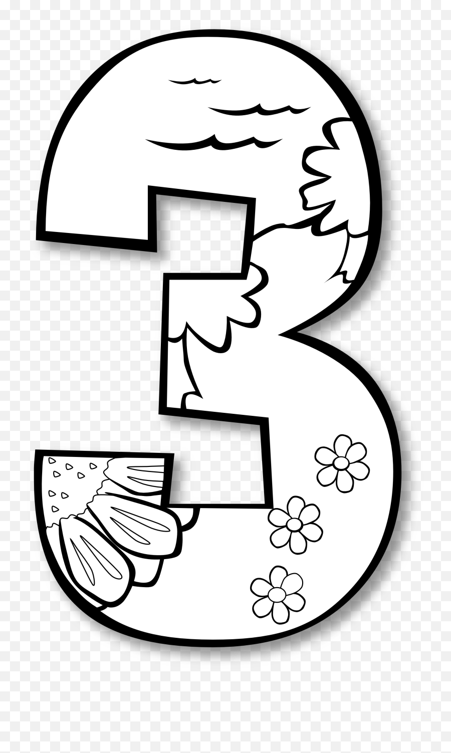 Arts And Crafts Png Black White Transparent - Day 3 Creation Coloring Pages,Number Line Png