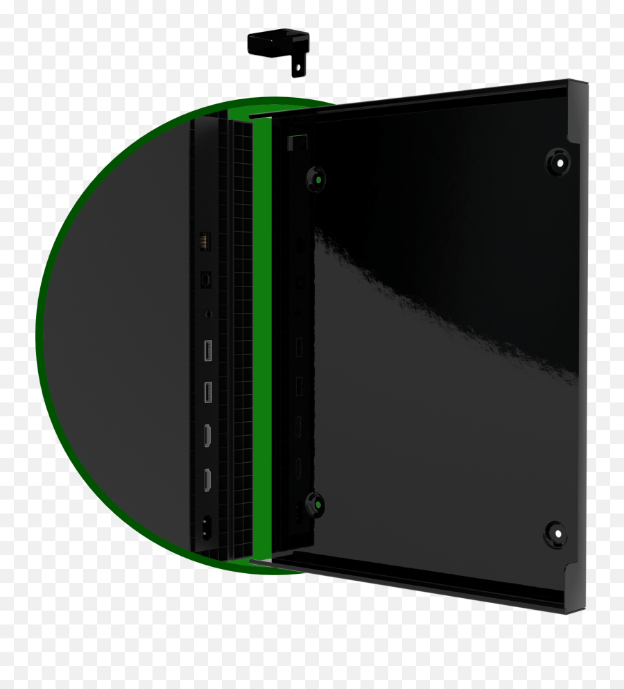 Xbox One X Wall Mount U2013 Forza Designs - Electronics Png,Xbox One X Png